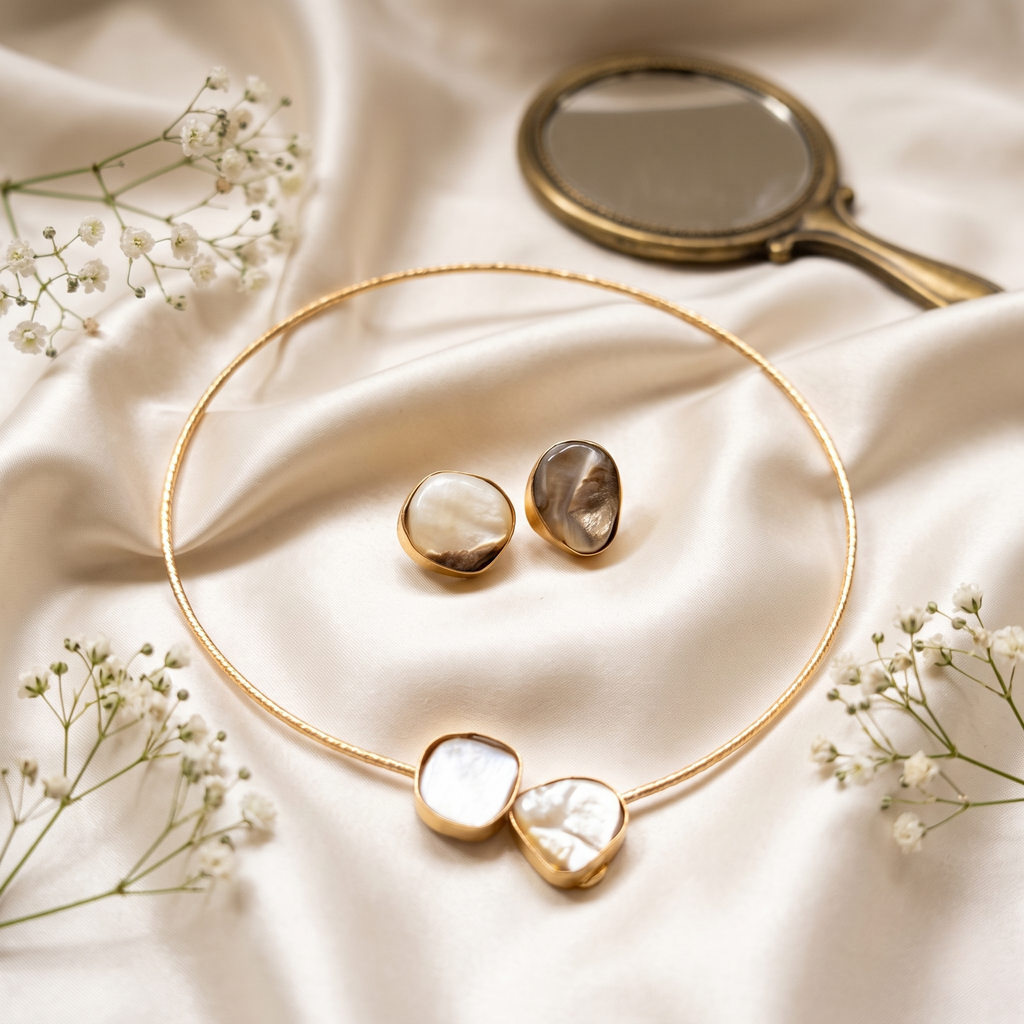 Mother of Earth Hasli & Earring Set