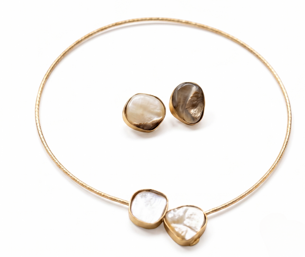 Mother of Earth Hasli & Earring Set