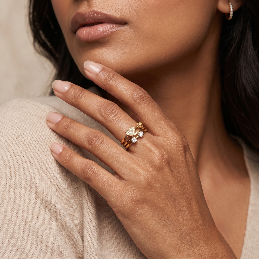 Gold Stack Ring