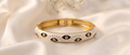 White Evil Eye Bracelet – anti-tarnish by PremRaga