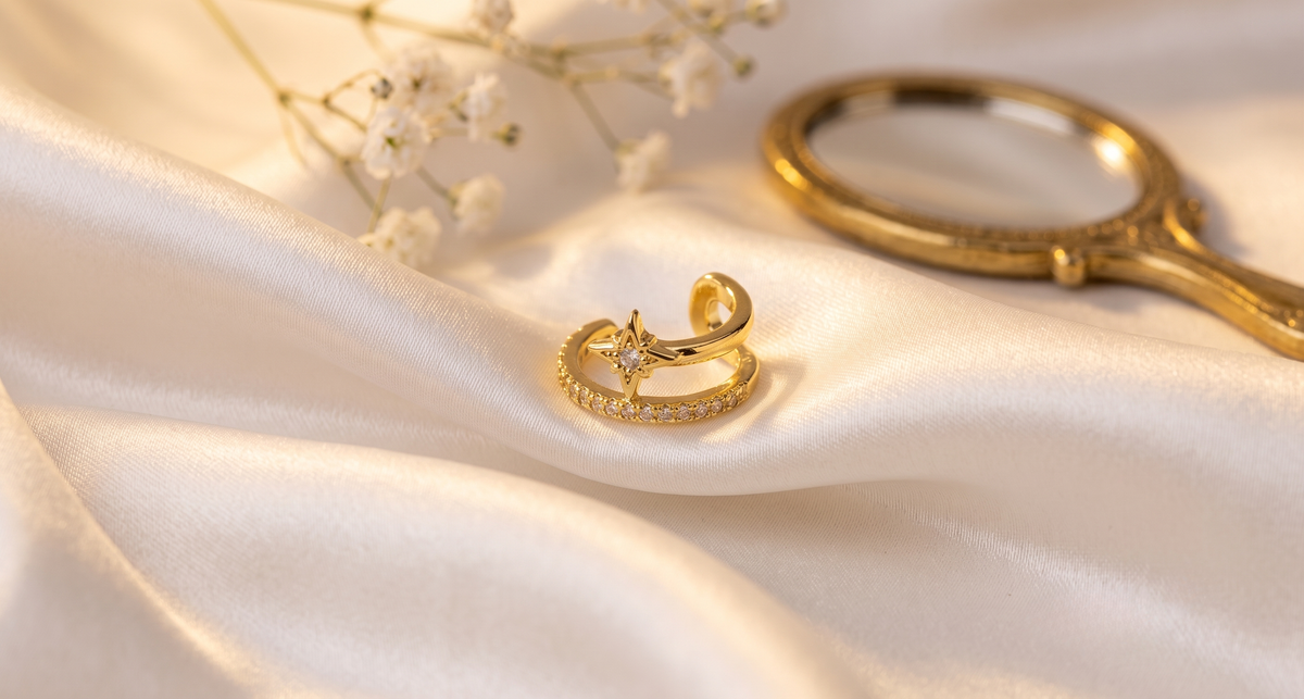 Comet Ear Cuff – no-pierce anti-tarnish by PremRaga