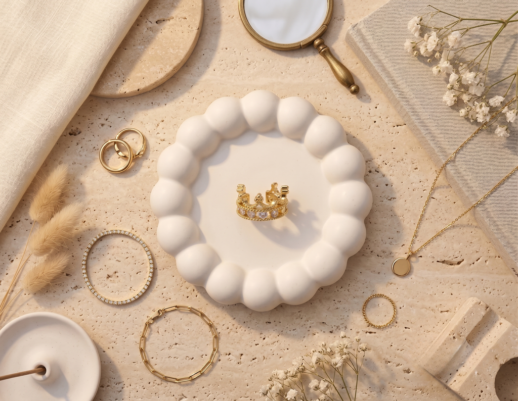 Gold CZ Ear Cuff