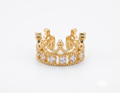 Gold CZ Ear Cuff – no-pierce anti-tarnish by PremRaga