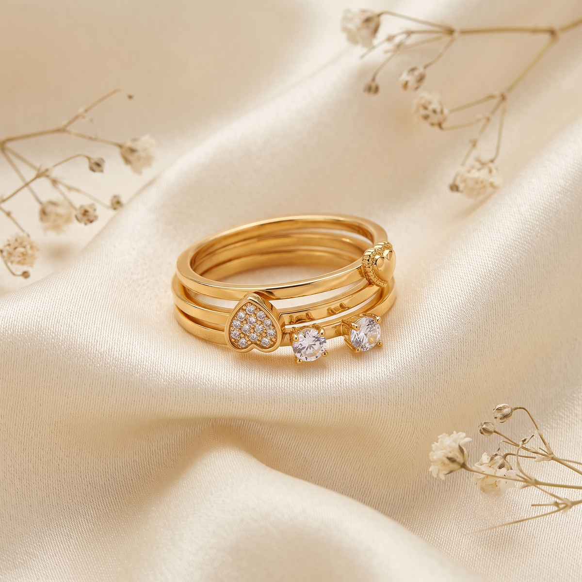 Gold Stack Ring
